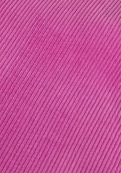 roze co'couture wijde broek flash corduroy pants