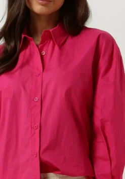 roze colourful rebel blouses talia oversized boyfriend blouse