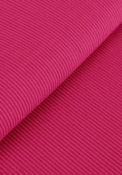 roze colourful rebel mini jurk aspen high neck knitted mini dress