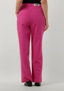 roze colourful rebel pantalon rus uni straight pants