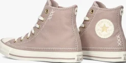 roze converse lage sneakers chuck taylor all star crafted stitching