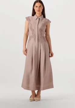 roze copenhagen muse midi jurk cole dress