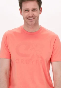 roze cruyff t-shirt ximo tee - cotton