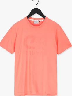 roze cruyff t-shirt ximo tee - cotton