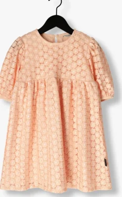 roze daily brat midi jurk flowerly dress