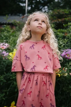 roze daily brat t-shirt stardust horse tshirt