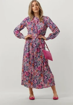 roze dea kudibal midi jurk marla