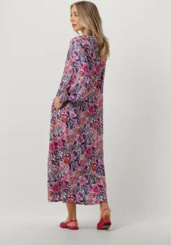 roze dea kudibal midi jurk marla