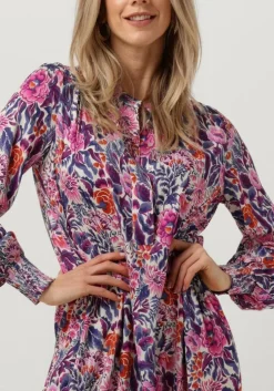 roze dea kudibal midi jurk marla