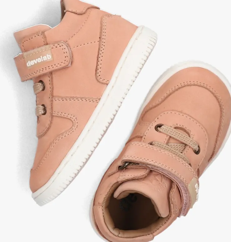 roze develab hoge sneakers 45831
