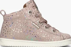 roze develab hoge sneakers 44346
