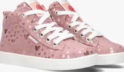 roze develab hoge sneaker 41494