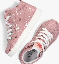 roze develab hoge sneaker 41494
