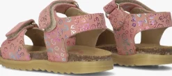 roze develab platte sandalen 48490