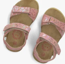 roze develab platte sandalen 48490