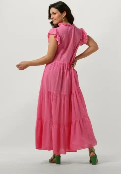 roze devotion maxi jurk erietta
