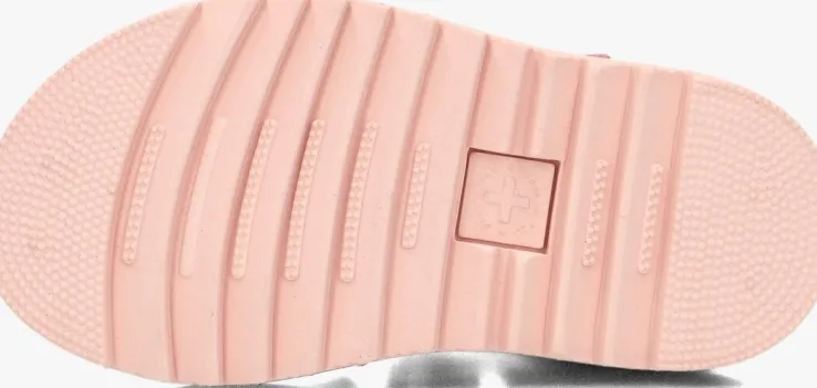 roze dr martens platte sandalen marlowe hearts k