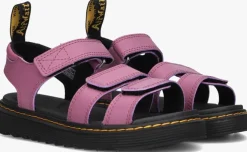 roze dr martens sandalen klaire k