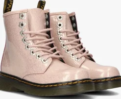 roze dr martens veterboots 1460 k