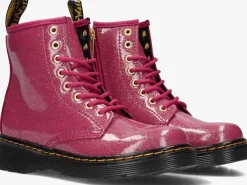 roze dr martens veterboots 1460 t