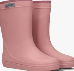 roze enfant regenlaarzen rain boot solid
