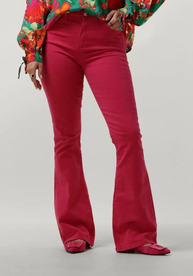 roze fabienne chapot flared jeans eva flar