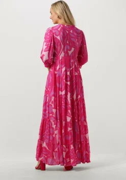 roze fabienne chapot maxi jurk cala dress