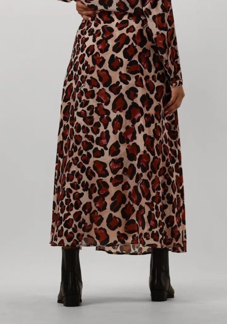 roze fabienne chapot midirok lila skirt