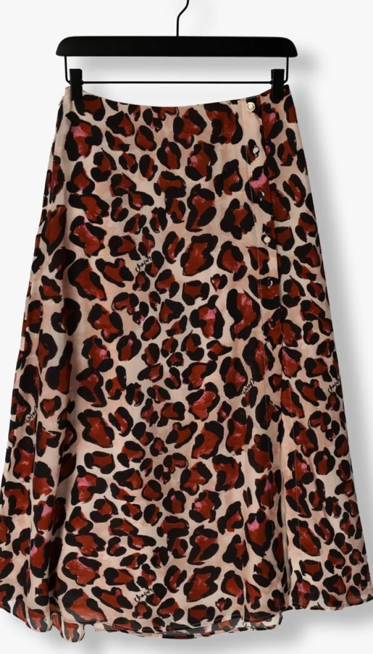 roze fabienne chapot midirok lila skirt