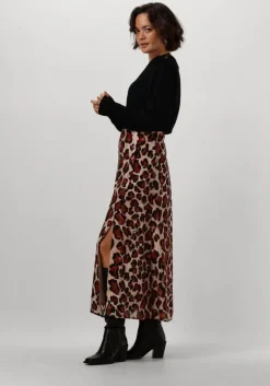 roze fabienne chapot midirok lila skirt