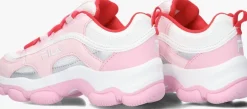 roze fila hoge sneakers strada dreamster