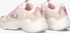 roze fila lage sneakers collene logo