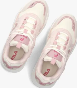 roze fila lage sneakers collene logo