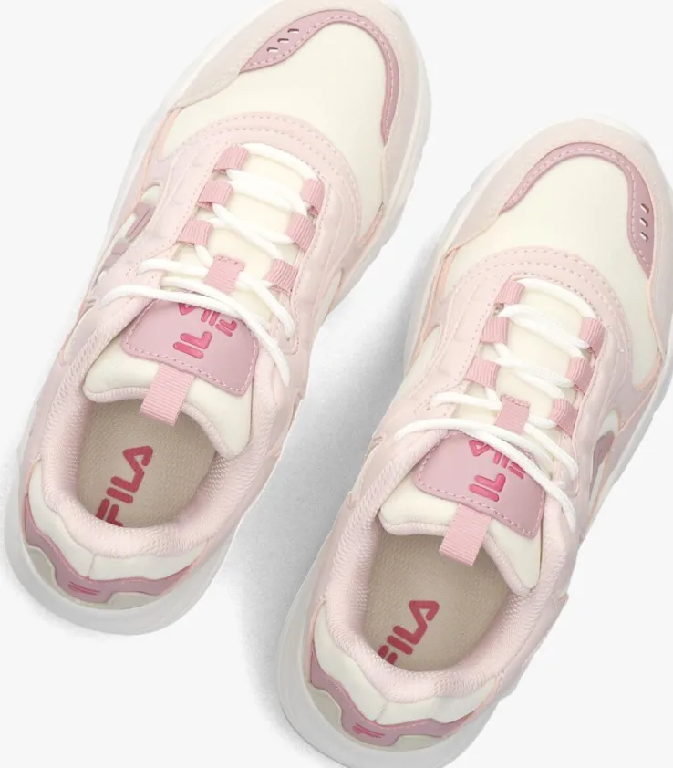 roze fila lage sneakers collene logo