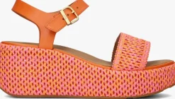 roze fitflop sandalen met hak jg1