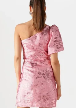 roze freebird mini jurk dania lurex