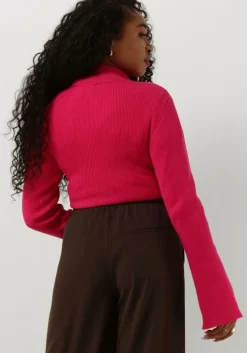 roze gestuz trui yasmiagz zipper pullover