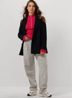 roze gestuz trui yasmiagz zipper pullover