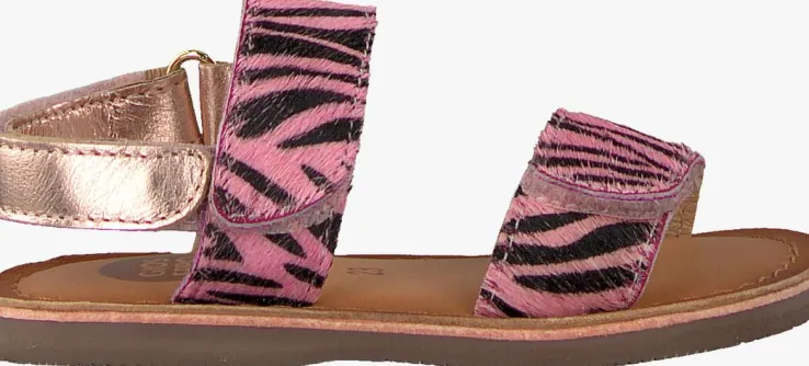 roze gioseppo platte sandalen verlaine