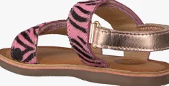 roze gioseppo platte sandalen verlaine
