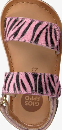 roze gioseppo platte sandalen verlaine