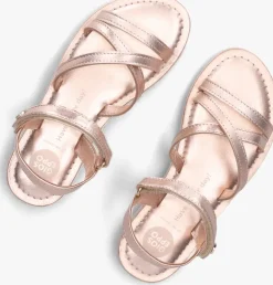 roze gioseppo platte sandalen tolland