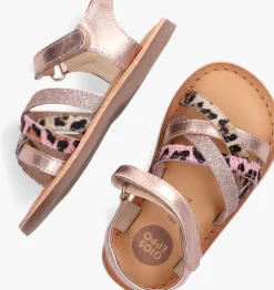 roze gioseppo platte sandalen warren