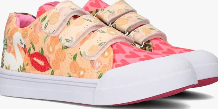 roze go bananas lage sneakers swan
