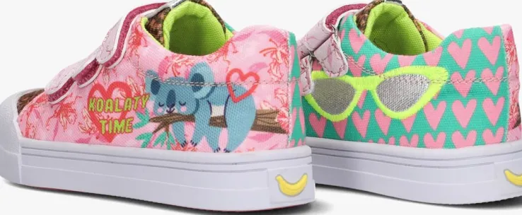 roze go bananas lage sneakers koala