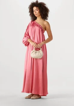 roze greek archaic kori maxi jurk 130902