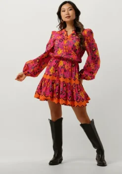 roze harper & yve mini jurk max-dr