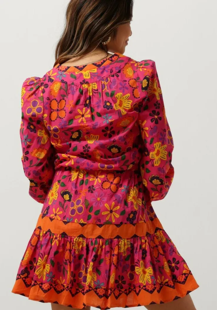 roze harper & yve mini jurk max-dr