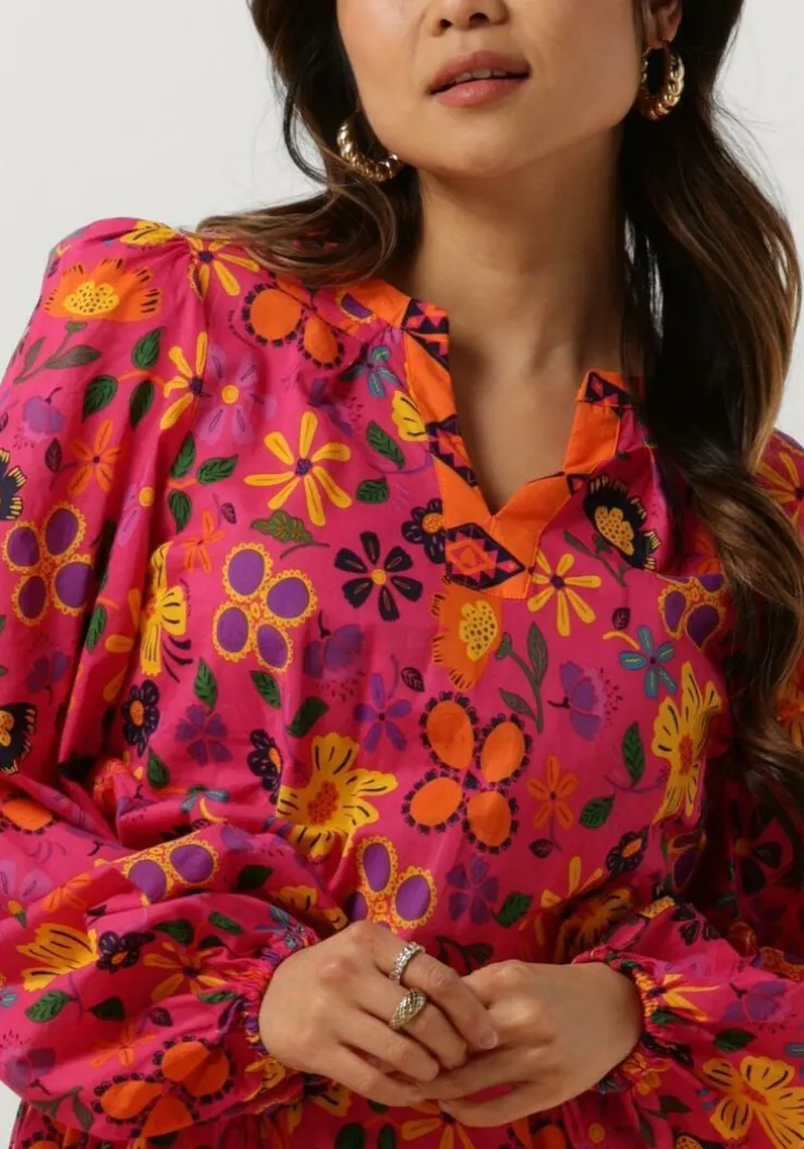 roze harper & yve mini jurk max-dr