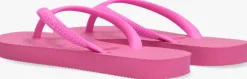 roze havaianas slippers baby brasil logo ii